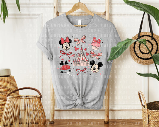 Disney Coquette Graphic Tee