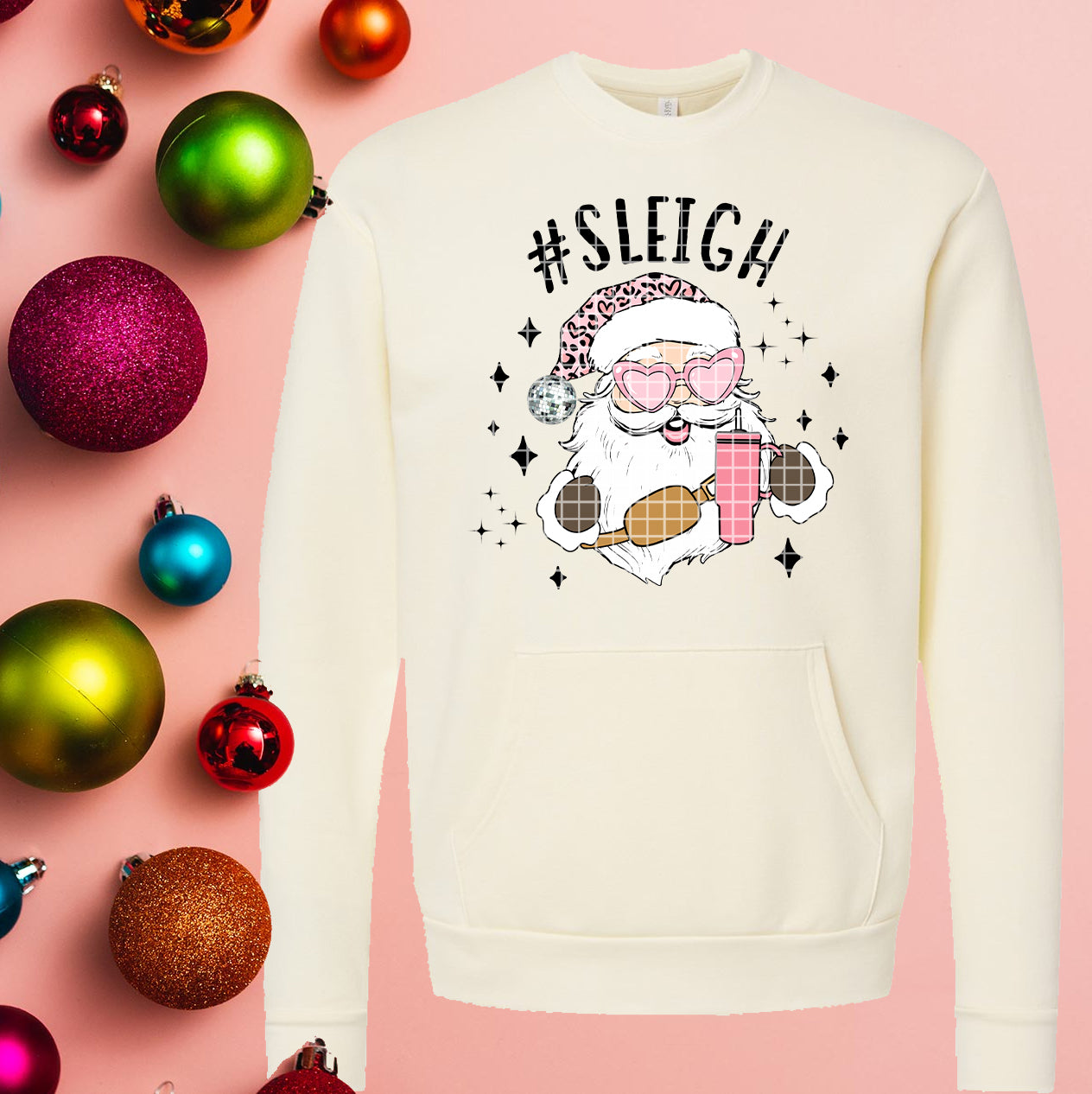 #Sleigh Graphic Tee