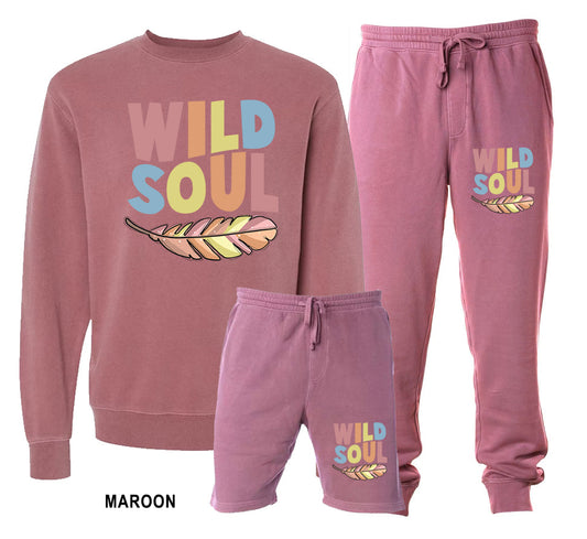 Wild Soul Jogger / Shorts Sweatshirt - Available Separately