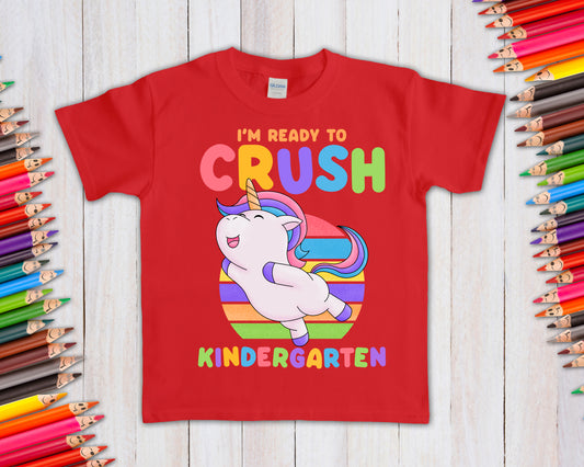 I'm Ready to Crush School Grade (Customize Pre-K, K, 1-5) Graphic Tee