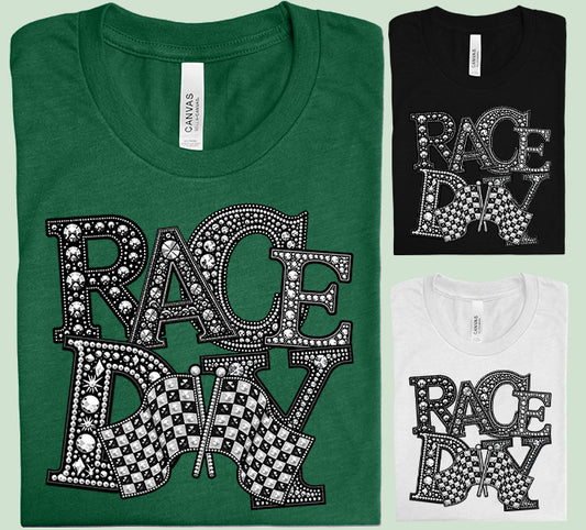 Race Day Graphic Tee