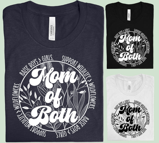 Mom of Both Graphic Tee