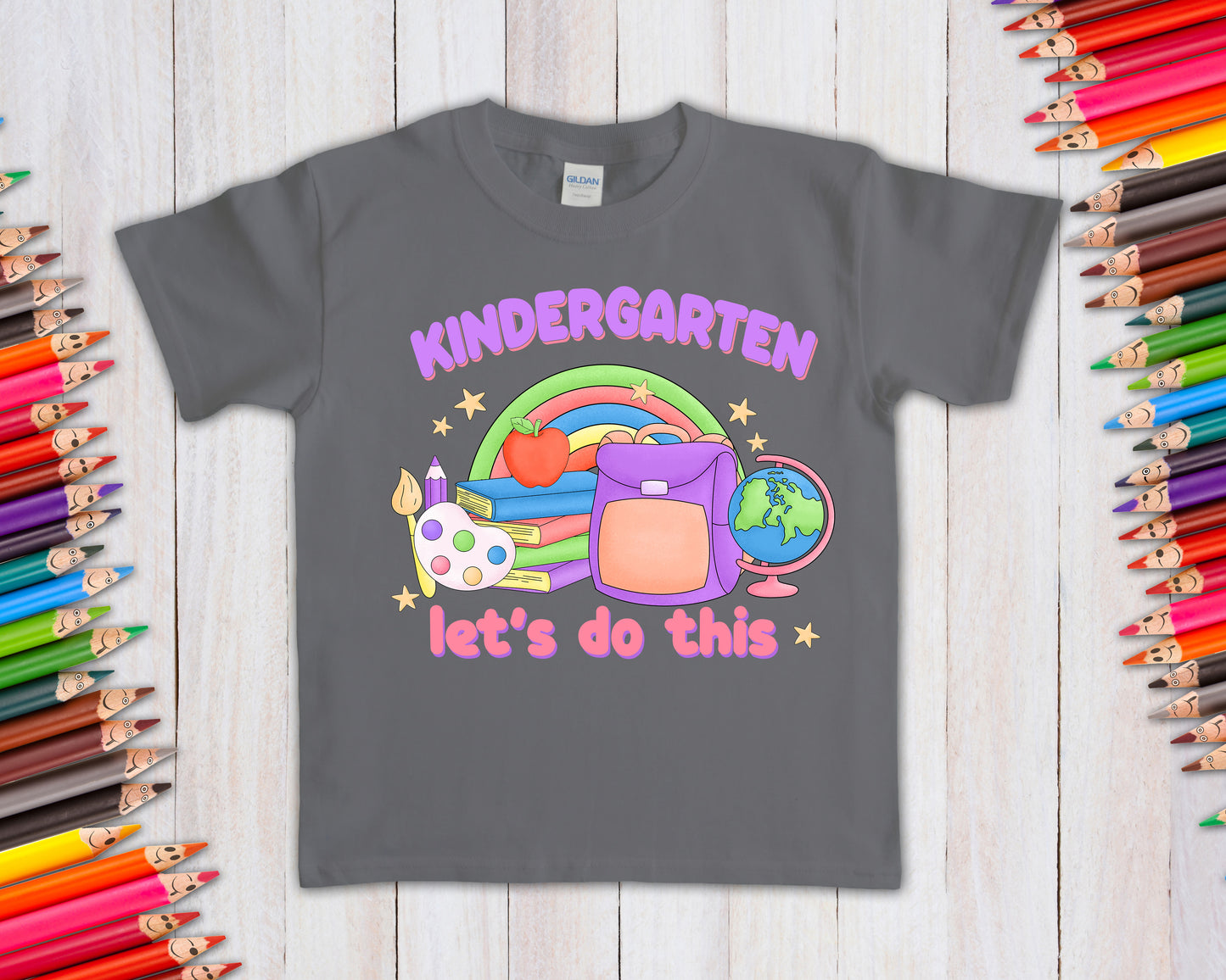 Let's Do This School Grade (Customize Pre-K, K, 1-5) Graphic Tee