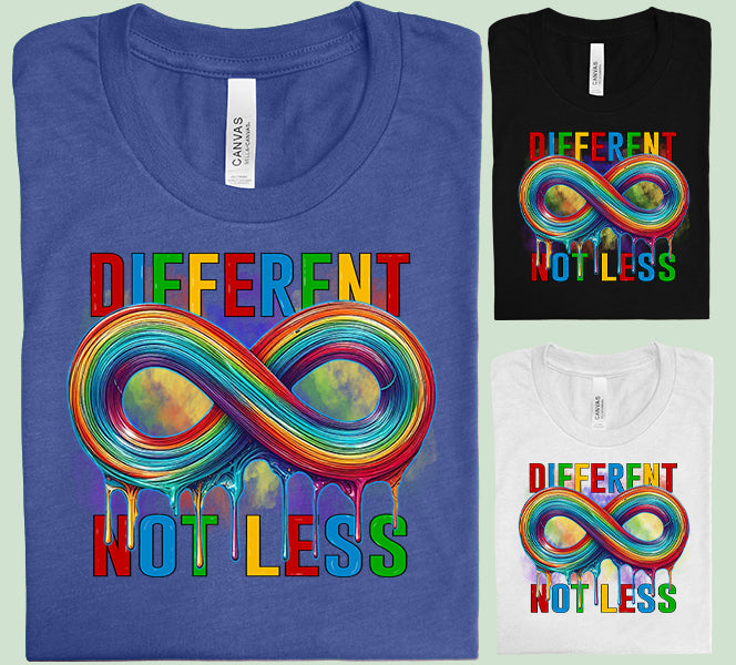Different Not Less Graphic Tee