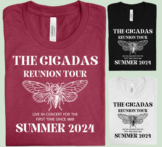 The Cicadas Reunion Tour Graphic Tee