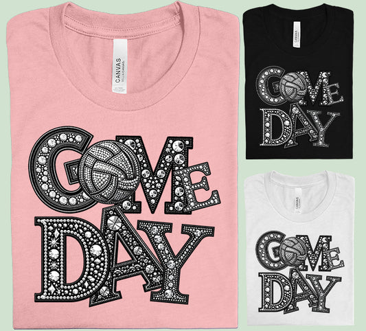 Game Day Volleyball Graphic Tee