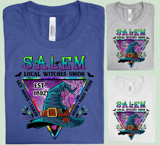 Salem Local Witches Union  Graphic Tee