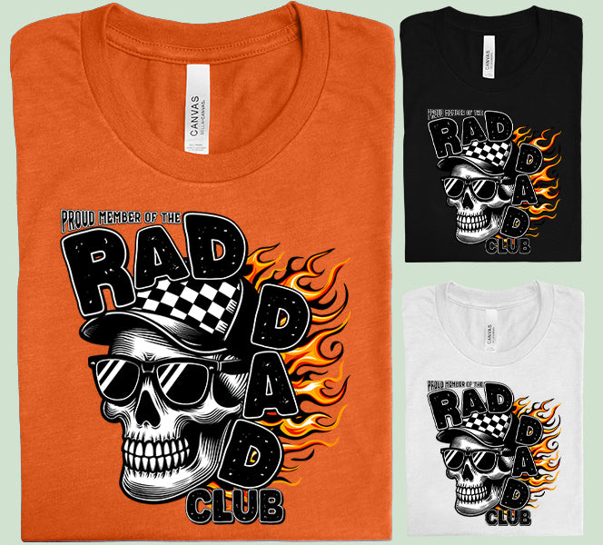 Proud Member of the Rad Dad Club Graphic Tee