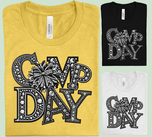 Comp Day Cheer Graphic Tee