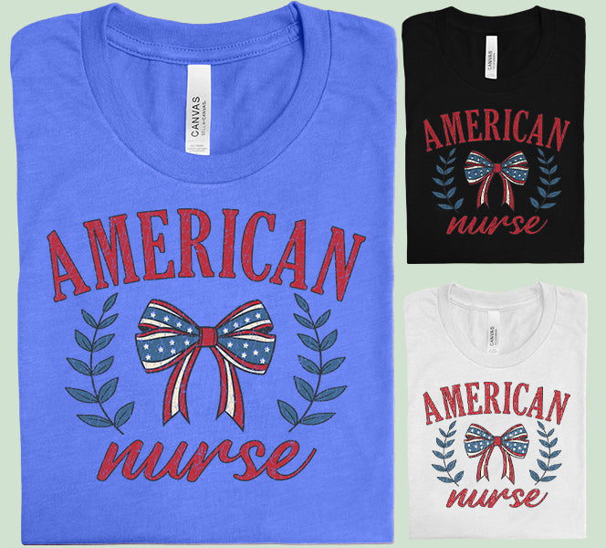 American Nurse Graphic Tee