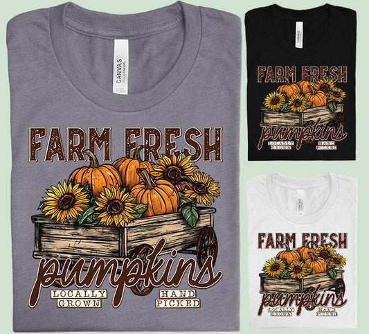 Farm Fresh Pumpkins Graphic Tee