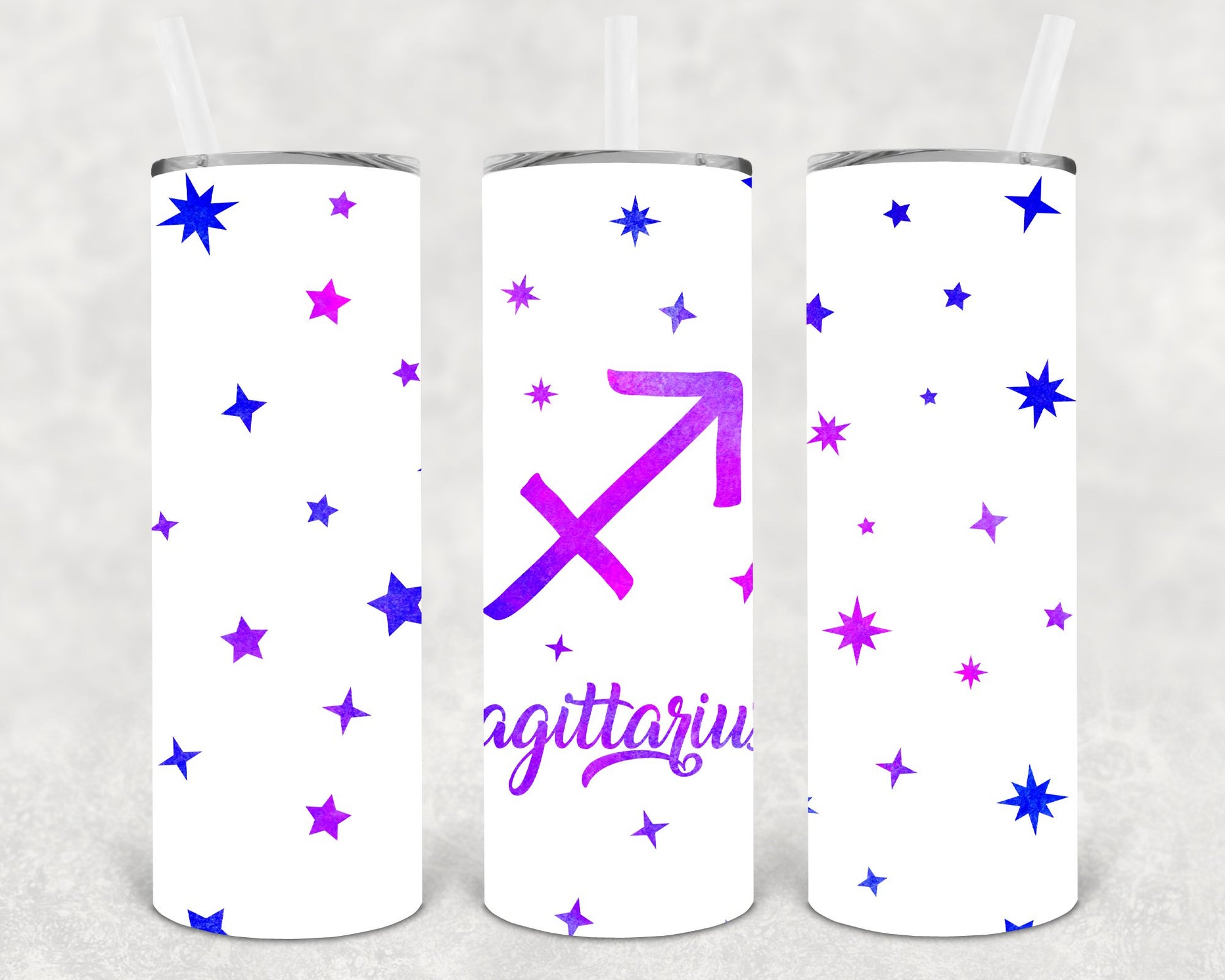 Sagittarius 20 Oz Skinny Tumbler