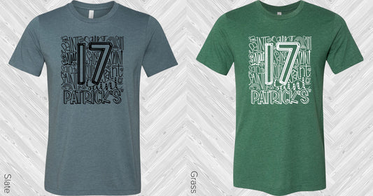 Saint Patricks Subway Art Graphic Tee Graphic Tee