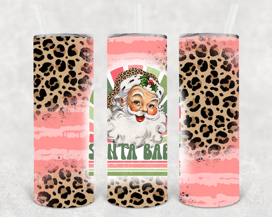 Santa Baby 20 Oz Skinny Tumbler