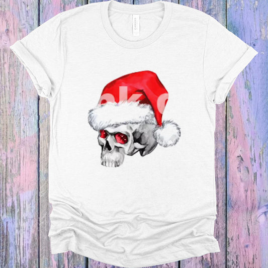 Santa Claus Skull Graphic Tee Graphic Tee