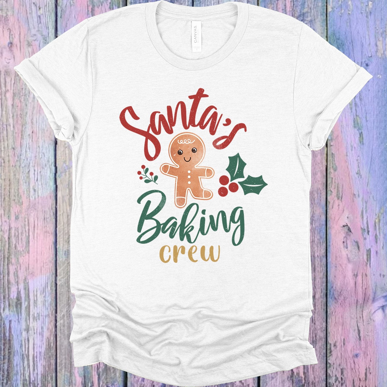 Santas Baking Crew Graphic Tee Graphic Tee