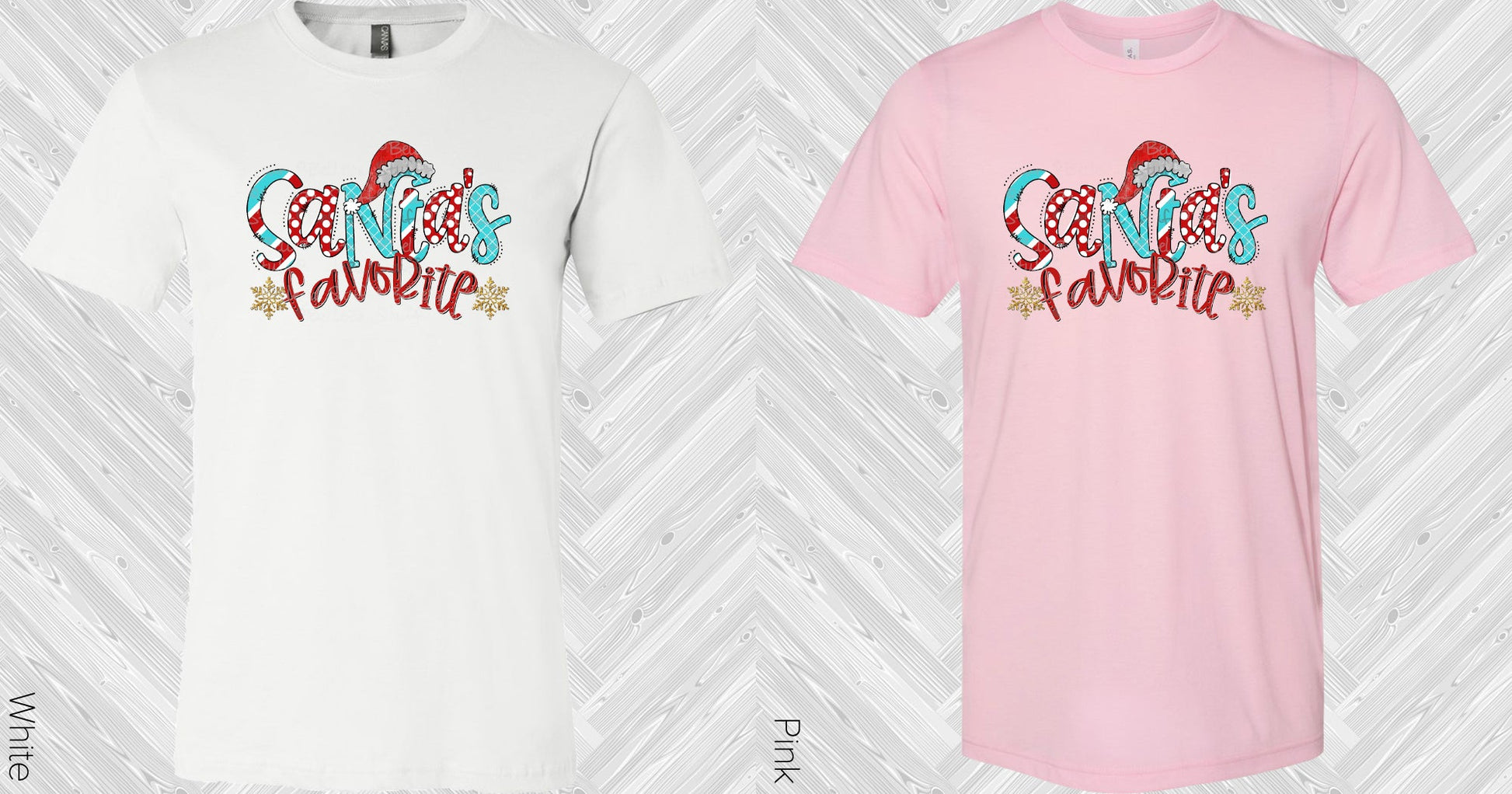 Santas Favorite Graphic Tee Graphic Tee