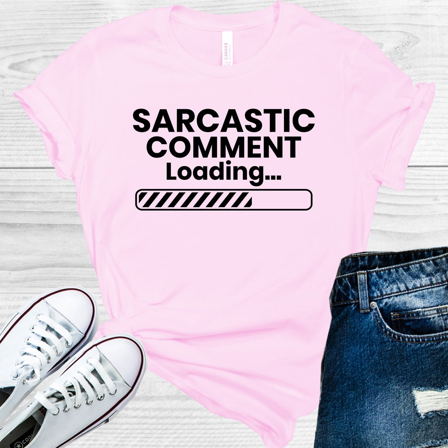 Sarcastic Comment Loading Graphic Tee Graphic Tee