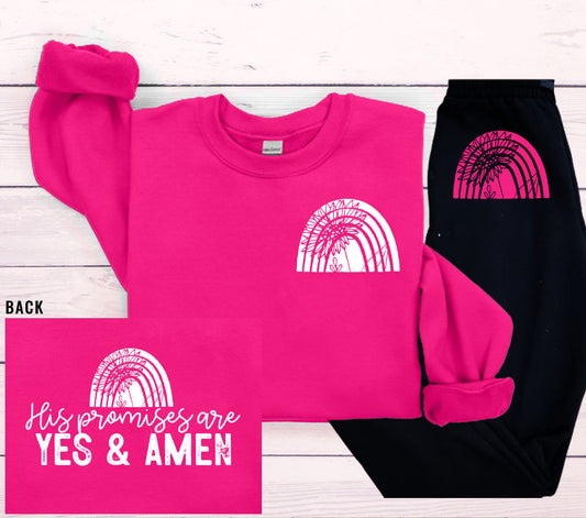 His Promises Are Yes & Amen Graphic Tee Graphic Tee