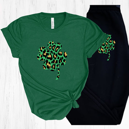 Leopard Shamrock Jogger