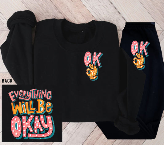 Everything Will Be Okay Graphic Tee Graphic Tee