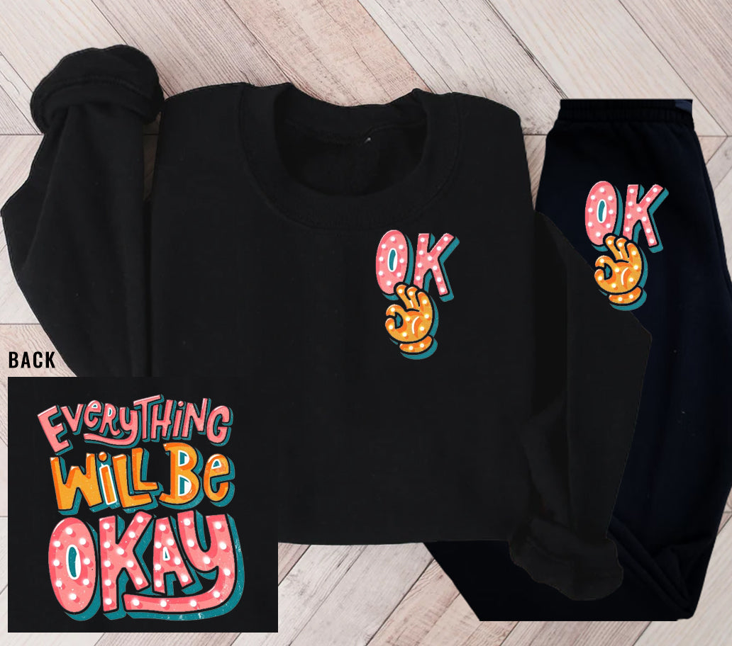 Everything Will Be Okay Graphic Tee Graphic Tee