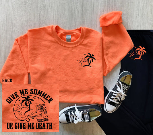 Give Me Summer Or Death Graphic Tee Graphic Tee