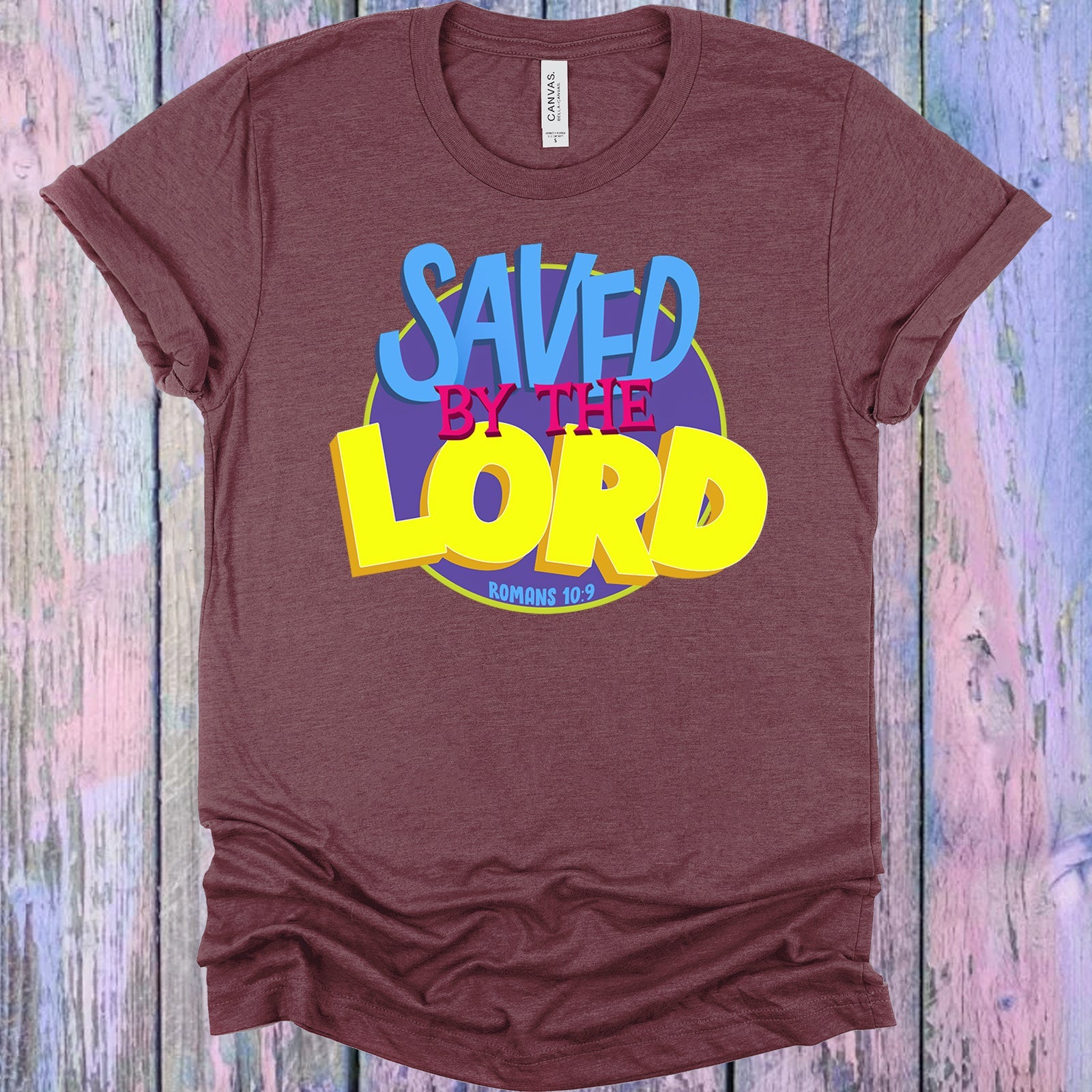 Saved By The Lord Graphic Tee Graphic Tee