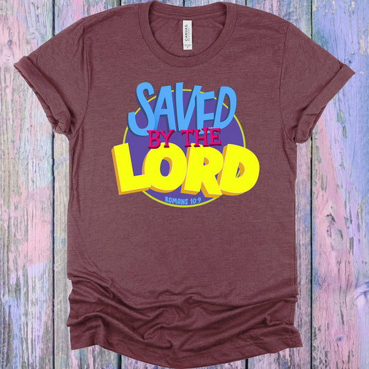 Saved By The Lord Graphic Tee Graphic Tee