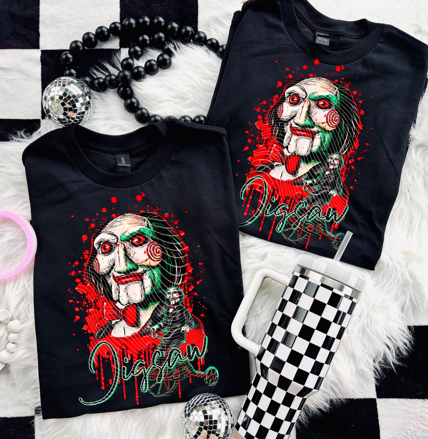 Jigsaw Slice and Dice Graphic Tee