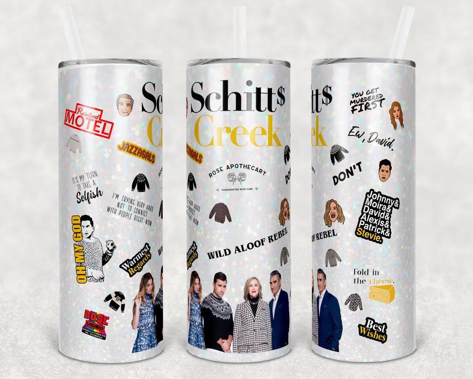 Schitts Creek 20 Oz Skinny Tumbler