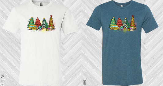 School Christmas Trees Graphic Tee Graphic Tee