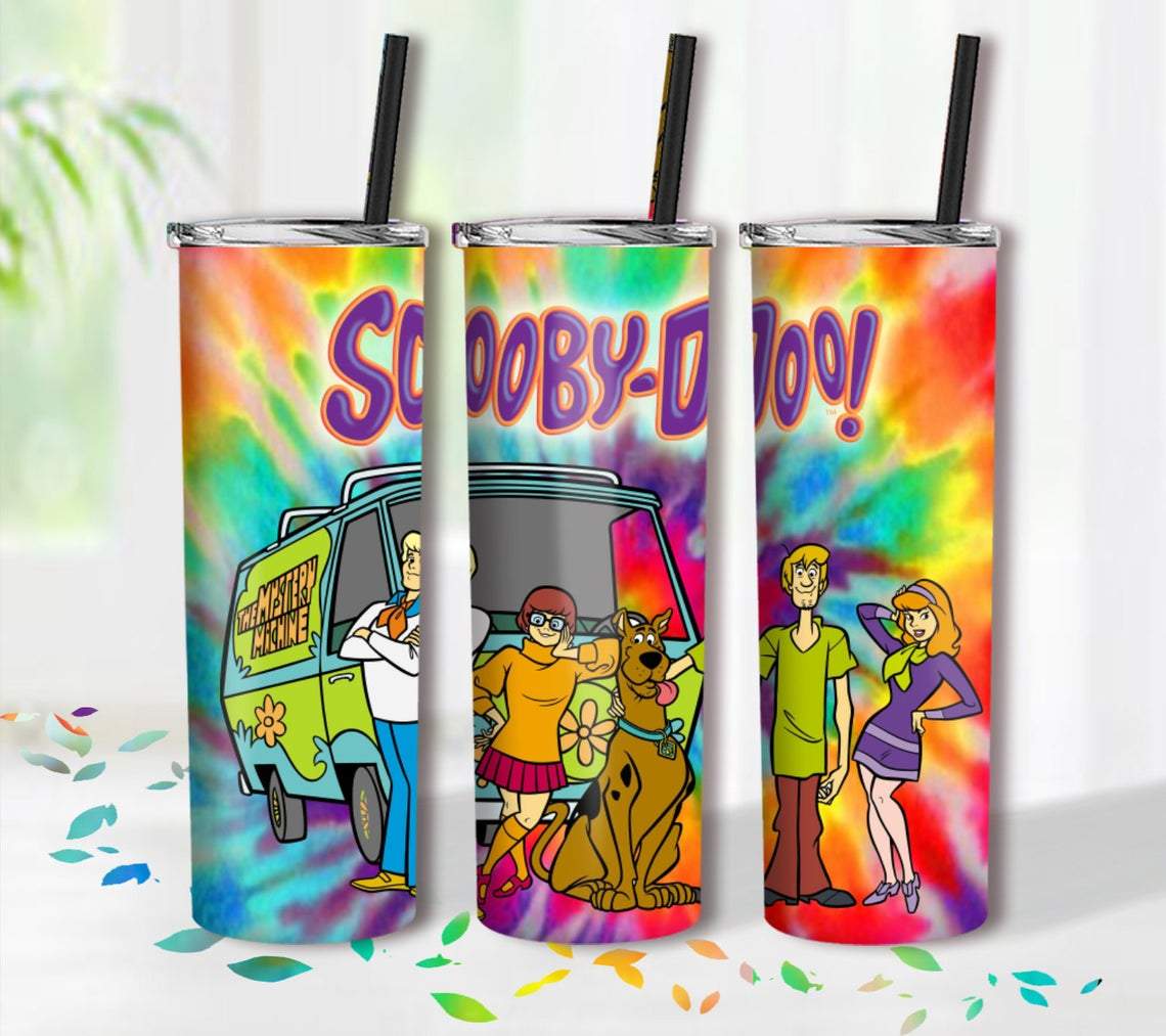 Scooby Doo 20 Oz Skinny Tumbler
