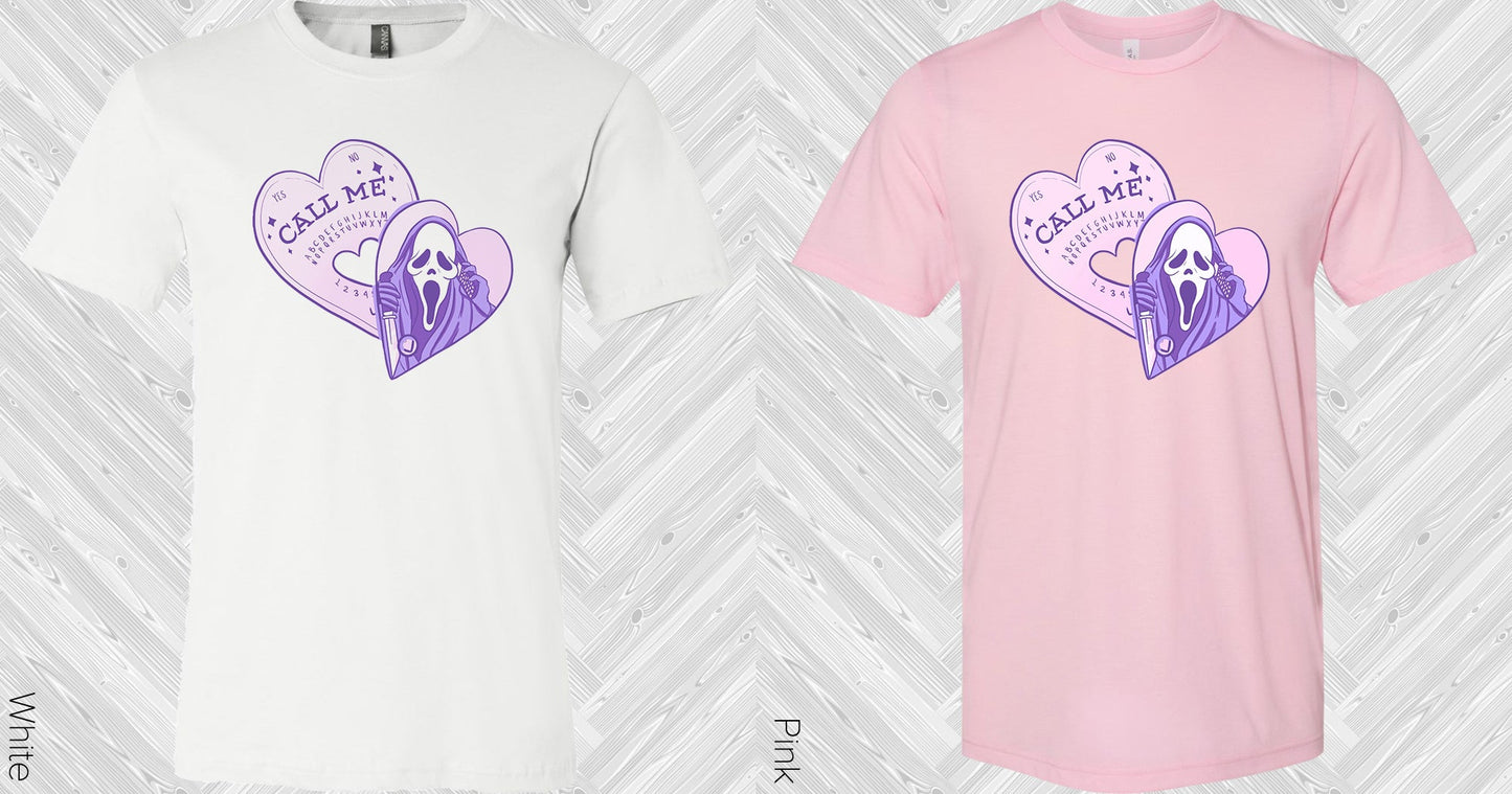 Scream Call Me Graphic Tee Graphic Tee