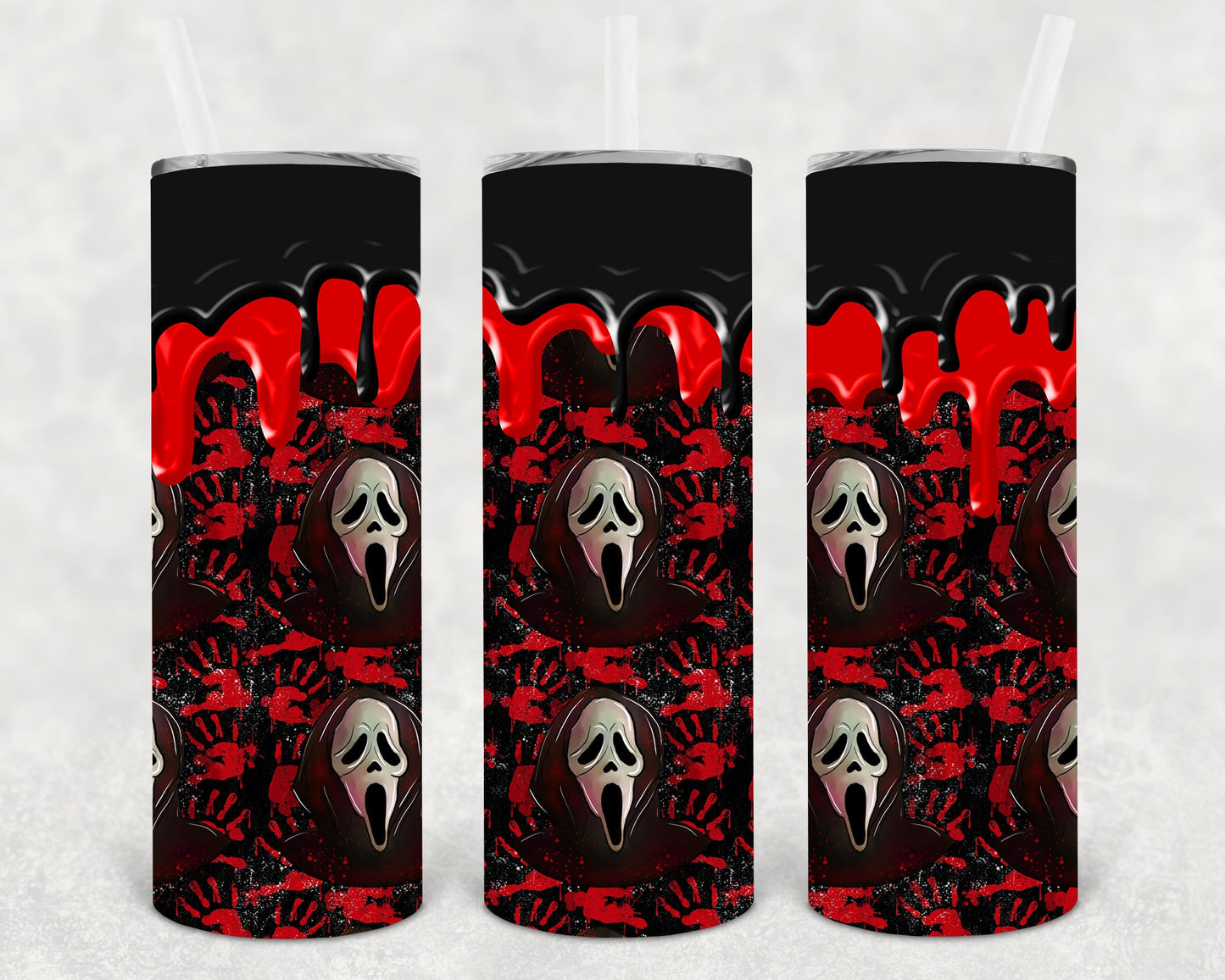 Scream 20 Oz Skinny Tumbler