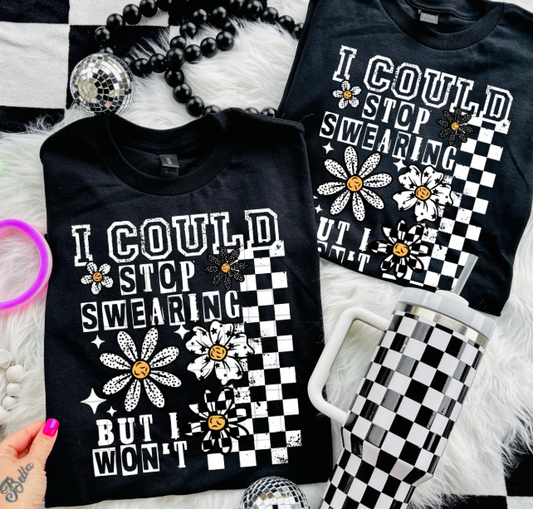 I Could Stop Swearing Graphic Tee