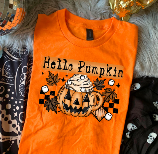 Hello Pumpkin Graphic Tee
