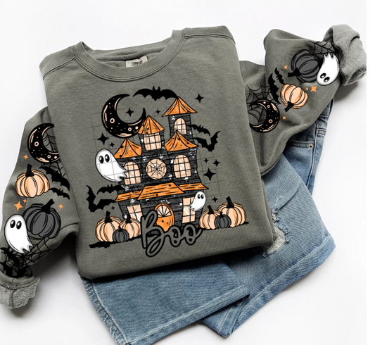 Boo House Graphic Tee