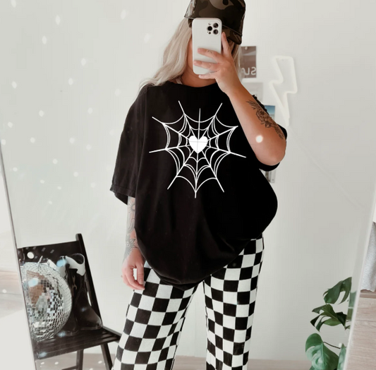 Skeleton Heart Graphic Tee