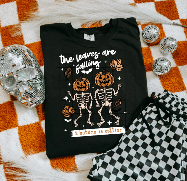 The Leaves are Falling Graphic Tee