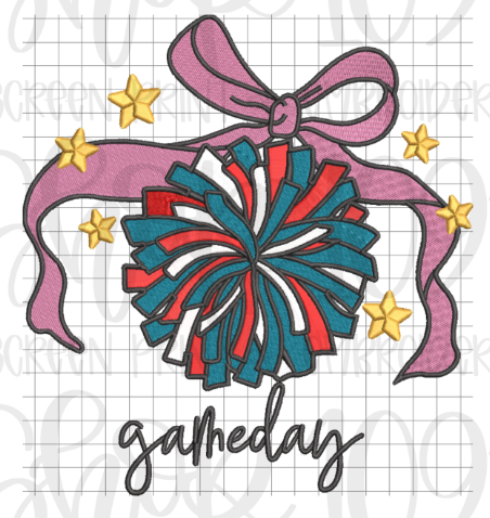 Gameday Cheer Embroidered Shirt