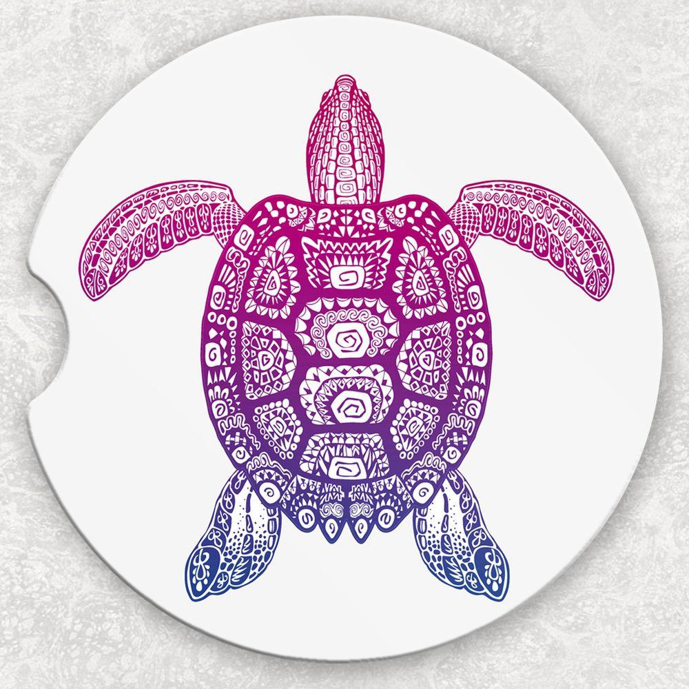 Car Coaster Set - Sea Turtle