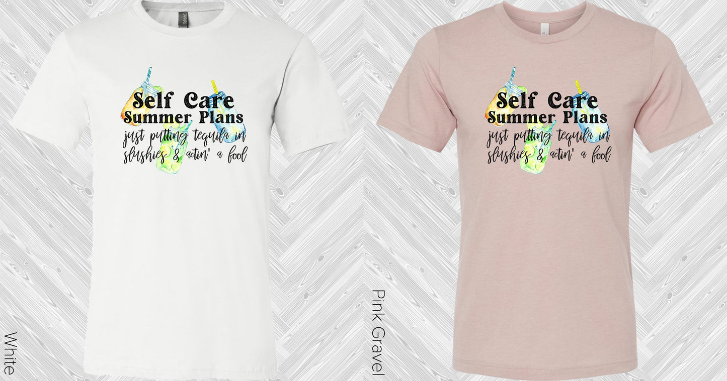 Self Care Summer Plans Graphic Tee Graphic Tee