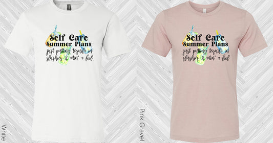 Self Care Summer Plans Graphic Tee Graphic Tee