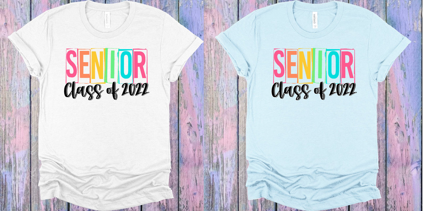 Senior Class Of 2022 Graphic Tee Graphic Tee