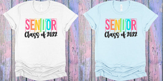 Senior Class Of 2022 Graphic Tee Graphic Tee