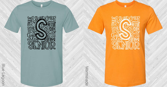 Senior Subway Art Graphic Tee Graphic Tee