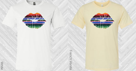 Serape Lips Graphic Tee Graphic Tee