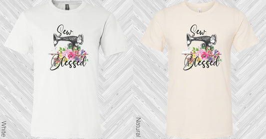 Sew Blessed Graphic Tee Graphic Tee