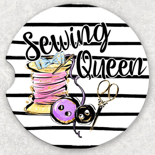 Car Coaster Set - Sewing Queen